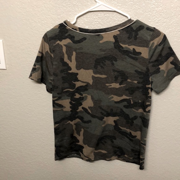 Camo - Rags II Riches Top - Picture 4 of 4